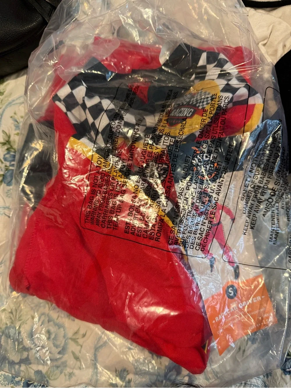 Hyde and Eek! Kids' Red Racecar Driver One-Piece Costume